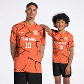 Flight Jersey Cracks - Orange
